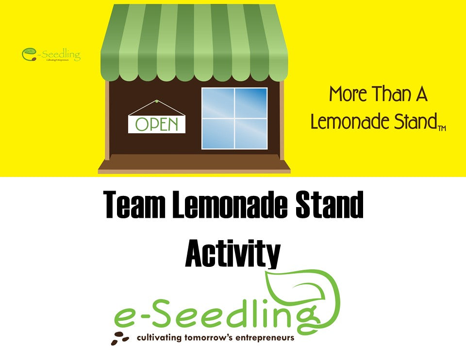 Tax Exempt - Team Lemonade Stand - Experiential Activity